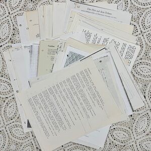 Fat stack of vintage photocopies #15